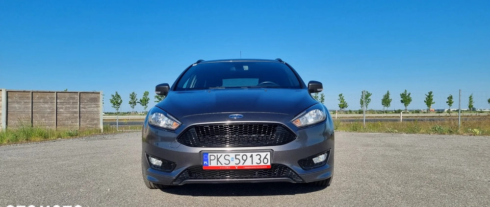 Ford Focus cena 41900 przebieg: 172550, rok produkcji 2017 z Kościan małe 407